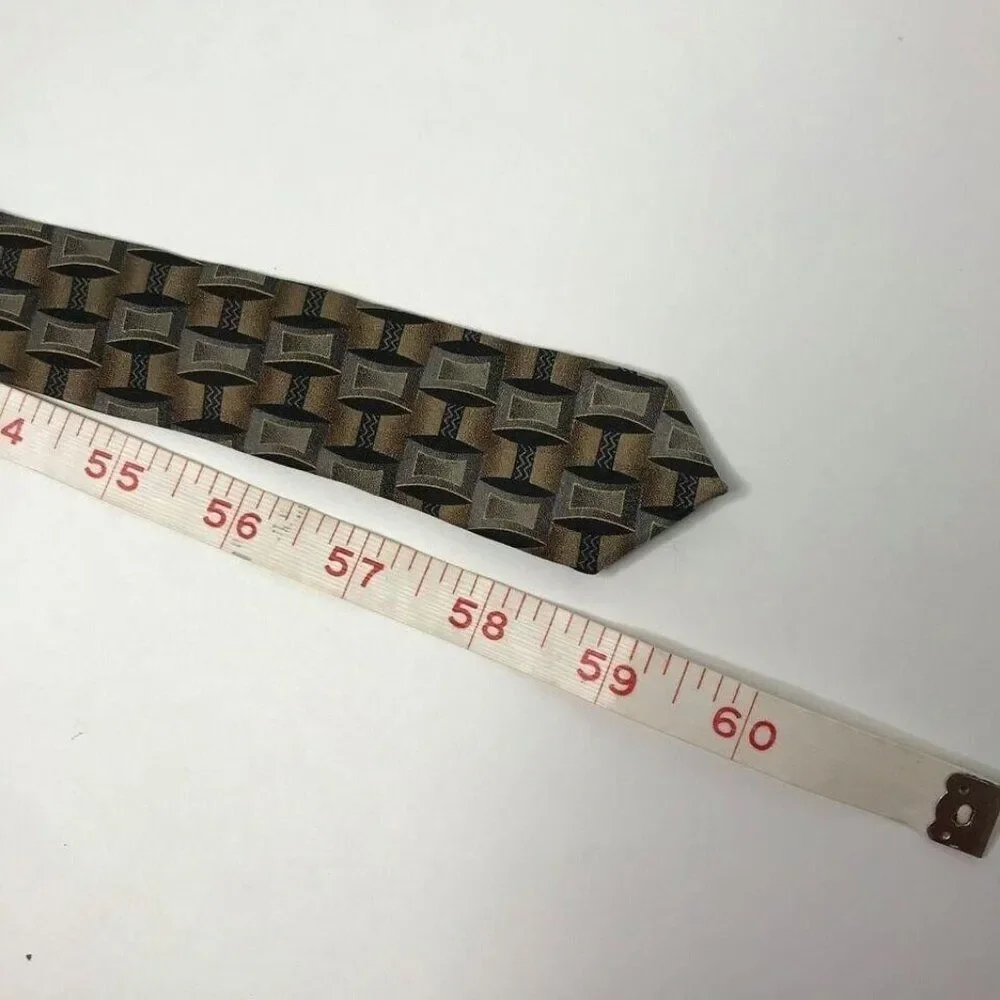1153 JOSEPH & FEISS INTERNATIONAL vtg silk necktie 58 in x 4 in